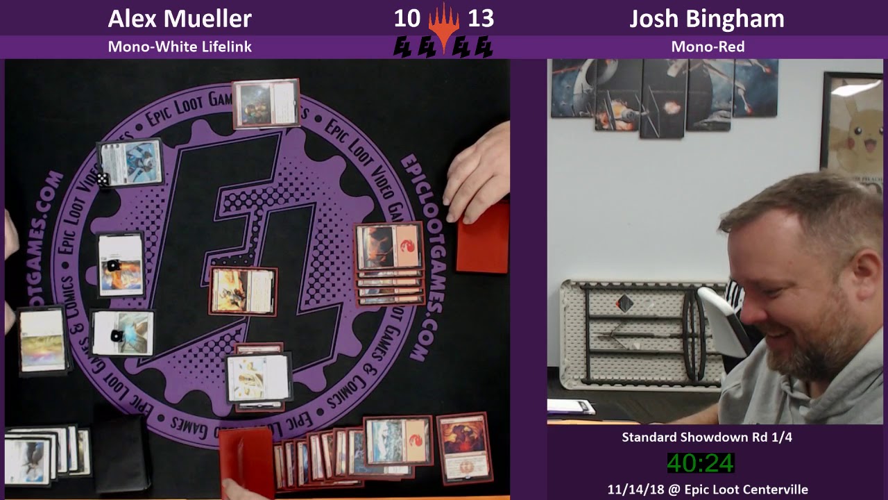 Featured Matches - Standard Mono White Lifelink vs Mono Red