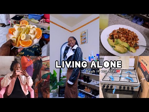 Days in my life 🌙|| Hair refresh || Home chores 🧺 cozy moments living Alone 🪴
