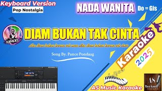 Download Lagu DIAM BUKAN TAK CINTA - Pance Pondaag ll KARAOKE NADA WANITA DO = Gis MP3 Download Lagu DIAM BUKAN TAK CINTA - Pance Pondaag ll KARAOKE NADA WANITA DO = Gis MP3