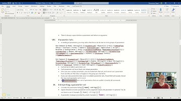 PowerShell: Parameter Sets (Intro to Powershell series video 3-8)