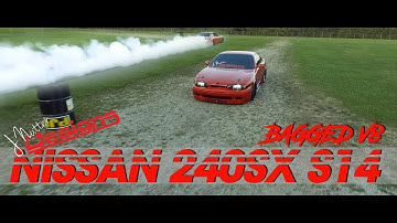 BAGGED V8 NISSAN 240SX S14 | JUST DRIFT IT