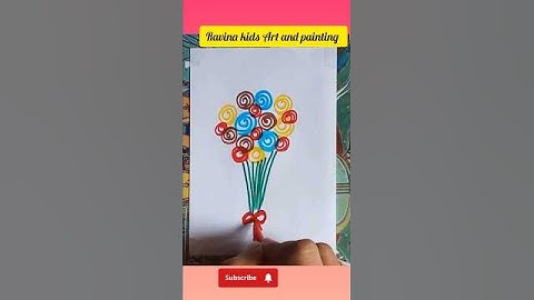 simple spiral flower drawing |colorful spiral flower|#shorts#youtubeshorts