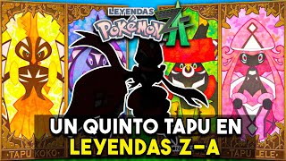 LEYENDAS Z-A AÑADIRÁ UN NUEVO TAPU - Teoría Pokémon - pachi66