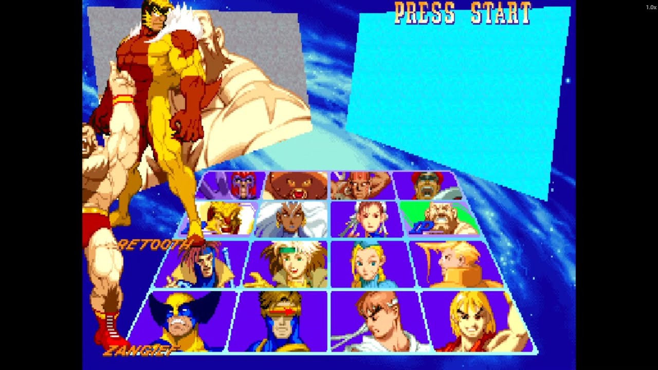 Sabretooth & Zangief Go Beast Mode! | X-Men vs Street Fighter Arcade Gameplay