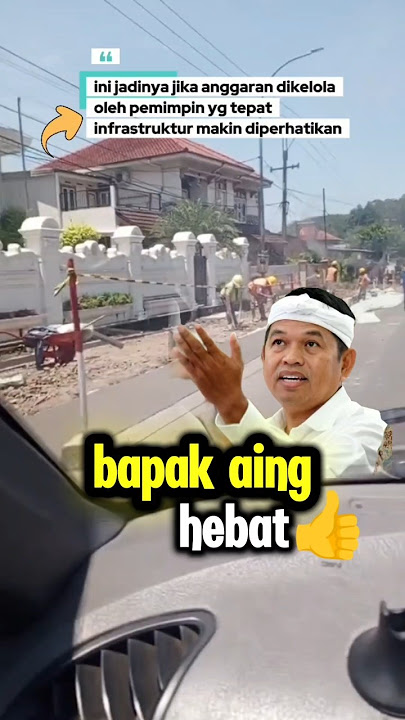 cloteh rakyat jabar, haturnuhun bapak aing #kdm #hebat