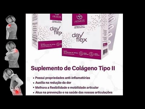 Day Flex Akmos - Colágeno Tipo I I - Saúde Nas Articulações