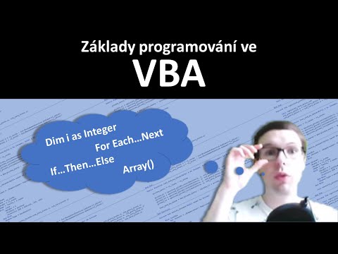 Video: Co je to funkce while ve VBA?