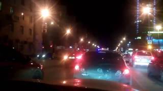 ДТП с участием пожарной автолестницы и пузотерки