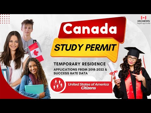 USA citizens' TR Study Permit Applications and Success Rates for Canada Immigration