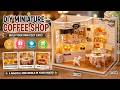 Mini DIY Coffee Shop Doll House Kit | Handmade Furniture Room Decoration Toy for Kids