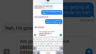 Who IS emma?😲😱 #appletext #relationship #shorts