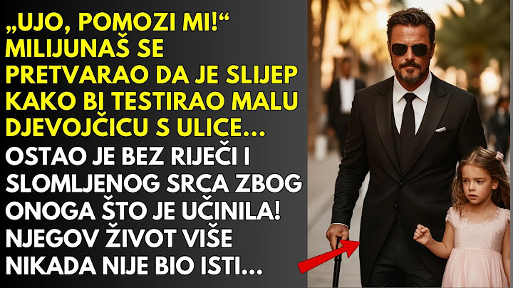 MILIJUNAŠ GLUMI SLIJEPOG DA TESTIRA DJEVOJČICU S ULICE… ONO ŠTO JE UČINILA ŠOKIRALO JE SVE!