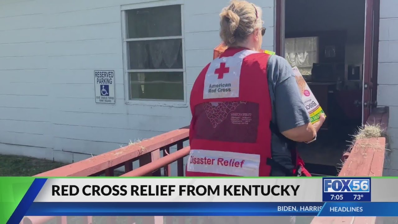 Kentuckians work with Red Cross volunteers to help disaster victims ...