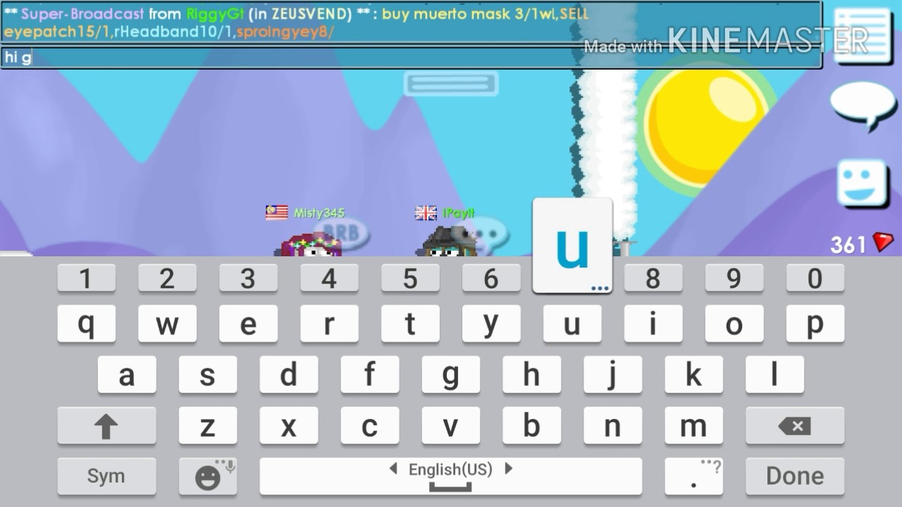 Growtopia- 5 WL Set Challenge