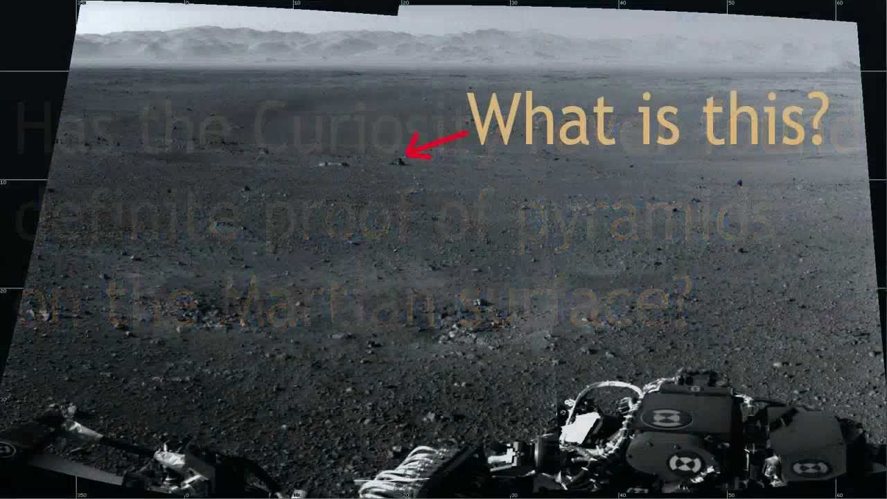 Pyramid Rover Curiosity Rover FINDS PYRAMIDS on Mars - PROOF POSITIVE! - YouTube