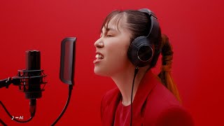 AI、Queenの名曲「We Are The Champions」を圧巻の歌声でカバー！自身が“チャンピオン”になるなら「ママチャリコンテストでNo.1に（笑）」　新TVCM「キットカット史上最高」篇