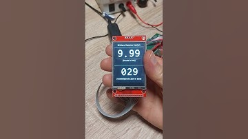 simple gui for test device with Ili9341 and #esp32 #shorts