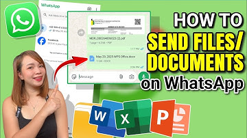 HOW TO SEND FILE/DOCUMENTS ON WHATSAPP | Riencyll Cabile