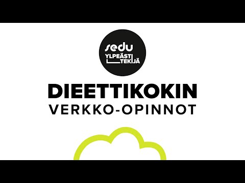 Dieettikokin verkko-opinnot