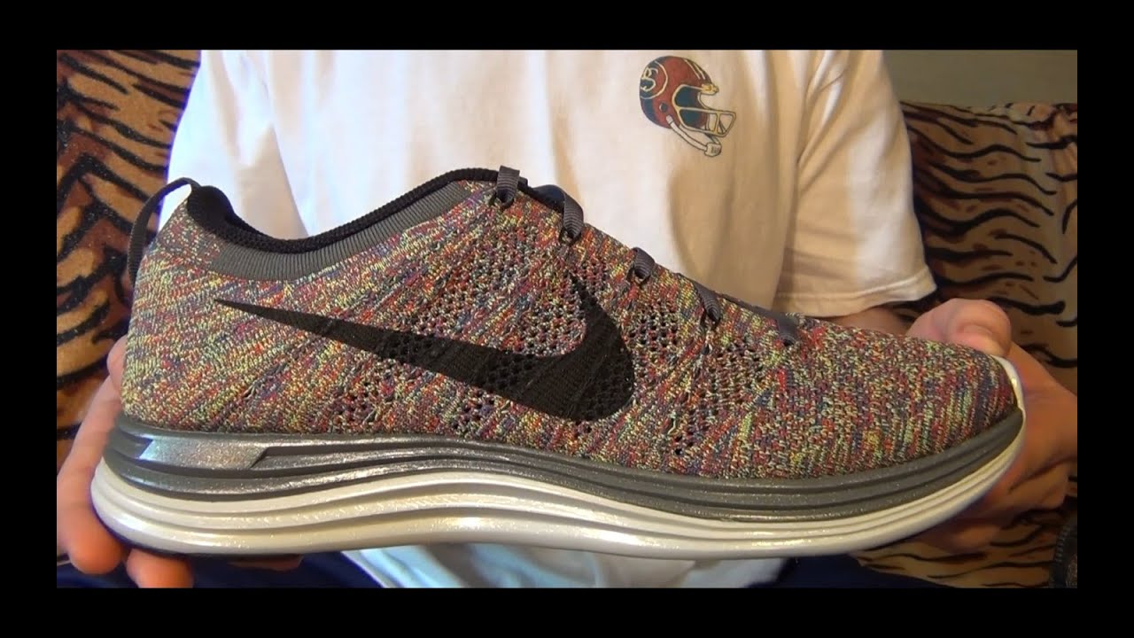 nike flyknit lunar 1 multicolor