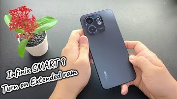 Infinix SMART 9 Turn on Extended ram