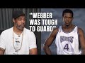 Nba legends explain why chris webber was a beast