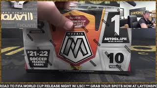 2021/22 Panini Mosaic Road to FIFA World Cup Soccer Hobby 3 Box Break #6 - RANDOM TEAMS