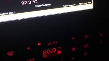 Drage Engine Analyzer - first test in the car on 3th gear