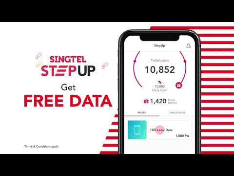 Free data, greater convenience and so much more with My Singtel app!