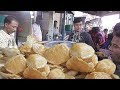 India's Fastest Kachori Seller - 3 Piece Kachori with Curry & Salad @ 15 rs - Indian Street Food
