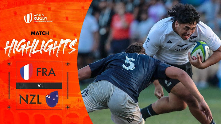 New Zealand into the Final! 🚨 | France v New Zealand | World Rugby U20 Championship |  Highlights