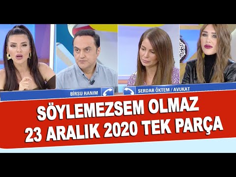 Söylemezsem Olmaz 23 Aralık 2020 / Merve Şarapçıoğlu