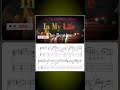 "In My Life - The Beatles | Violão Fingerstyle + Partitura e Tablatura"