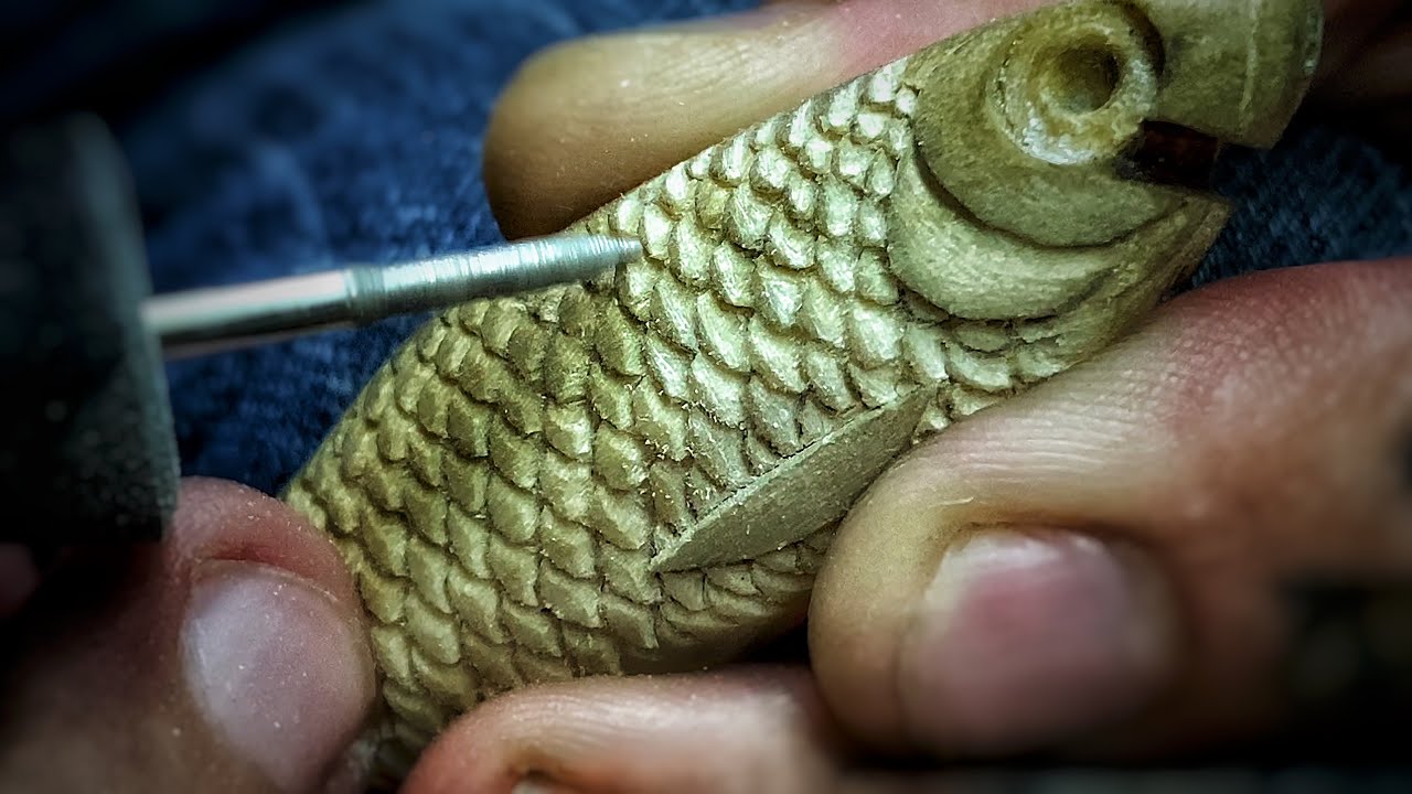 Wood Carving a Minnow Lure 