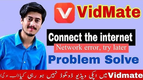 Vidmate network Error (Retry) problem keise thik kare /vidmate internet problem slove  /JKProduction