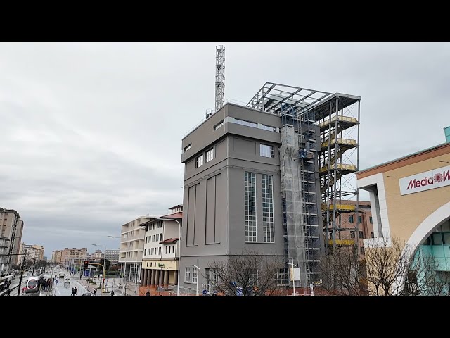 Rigenerazione ex centrale Fiat di Novoli: varo per la nuova ciminiera