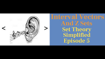 Interval Vectors and Z Sets Explained