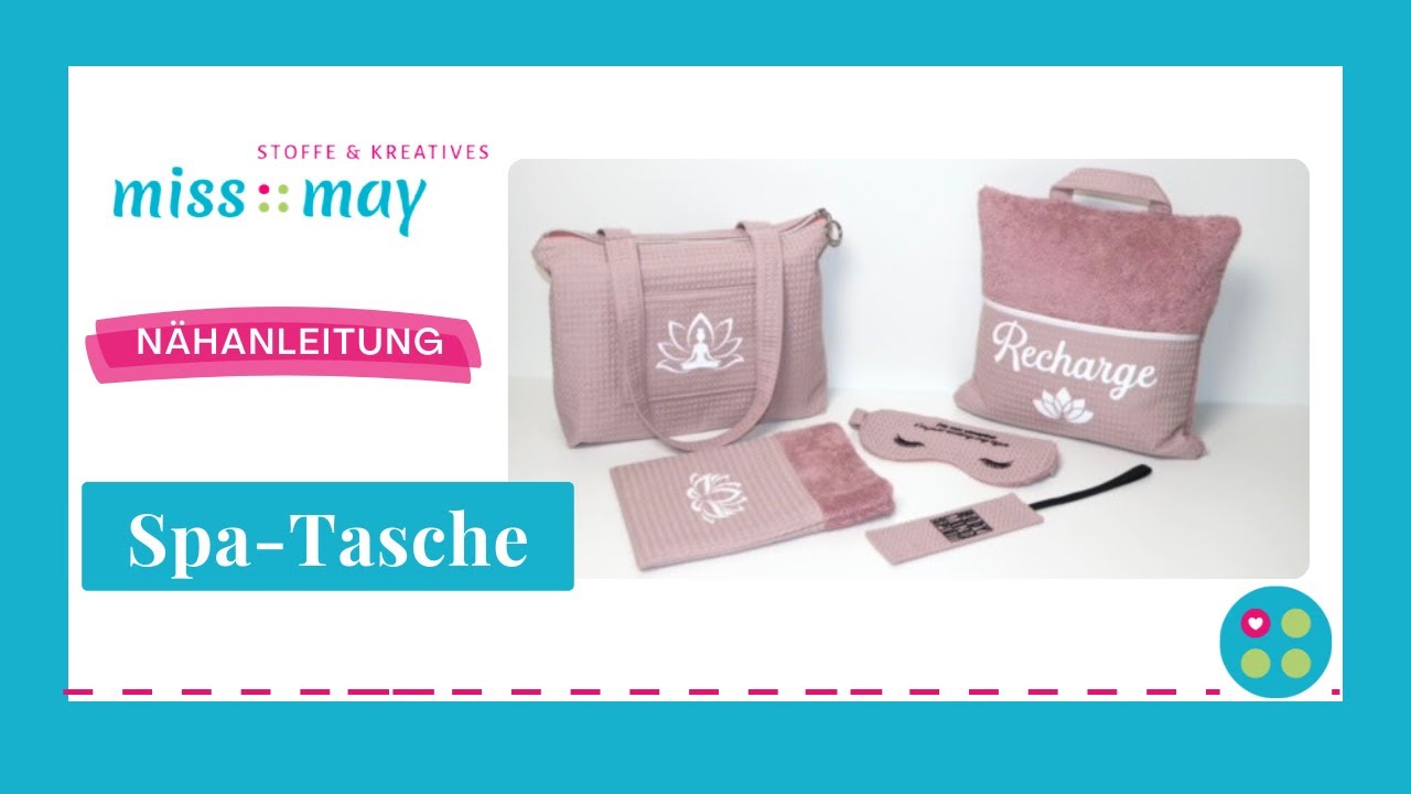 Nähanleitung Spa-Tasche *mit kostenlosem Schnittplan*