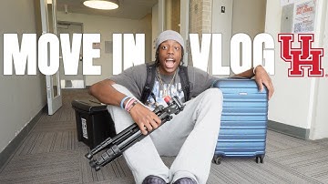 COLLEGE MOVE-IN DAY + DORM TOUR VLOG | University of Houston | BYELYK