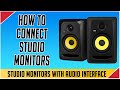 How To Connect Studio Monitors