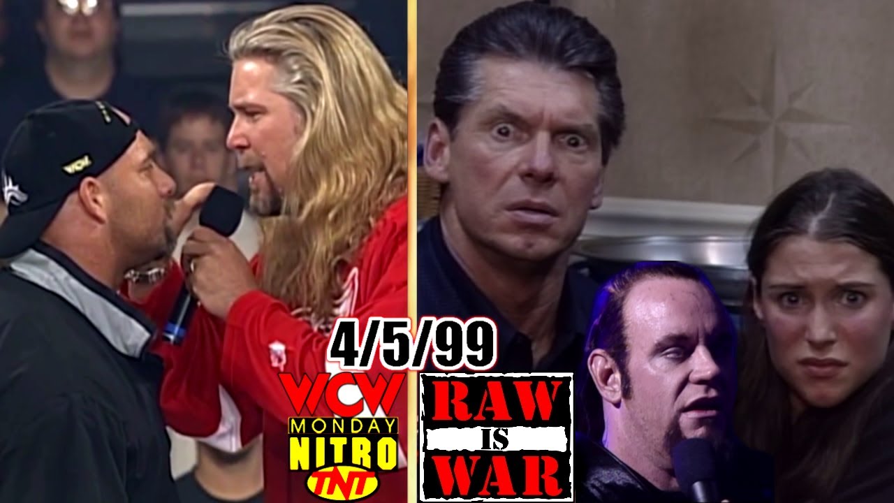 WWF RAW vs. WCW Nitro - April 5, 1999 Full Breakdown - Revamped Nitro ...