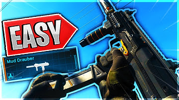 THE EASIEST STRATEGY TO UNLOCK "MUD DRAUBER" MP7 & BUNKER 11 IN WARZONE! (Modern Warfare)