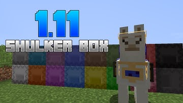 Minecraft 1.11: Shulker Box! (Snapshot 16w39c)