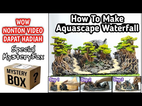 cara-membuat-air-terjun-aquascape---hardscape-waterfall-aquarium---code.86