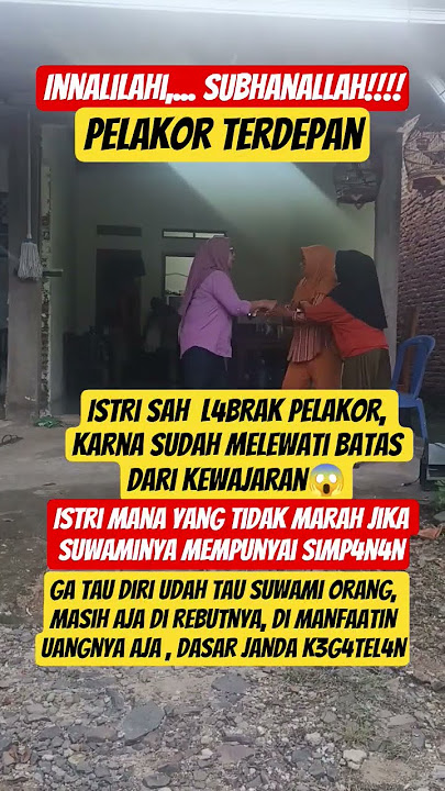 VIRAL LEGAL WIFE VISITS PEL4KOR‼️#@ANISACHANNEL-l9i