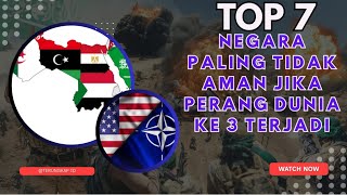 Top 7 Negara Paling Tidak Aman di Dunia jika Perang Dunia Ke 3 Terjadi!