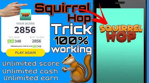 MX Player Squirrel Hop game hack trick || #maalik. || MX player auto win trick