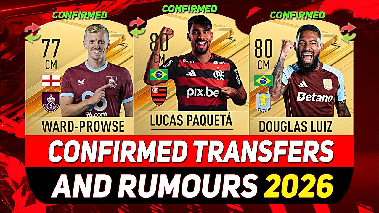 ВСЕ ПОДТВЕРЖДЕННЫЕ НОВОСТИ О ТРАНСФЕРАХ ЗИМОЙ 2026! ✅🫣 с участием ПАКЕТА, ДУГЛАСА ЛУИЗА, УОРД-ПРО...