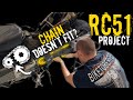 Project Bike - RC51 - Part 3 - Installing Chain & Sprockets