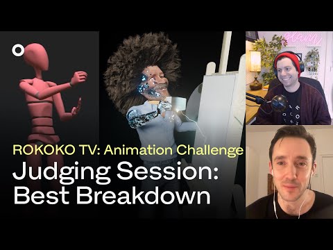 Best Breakdown Judging Session | ROKOKO TV Intergalactic Animation Challenge